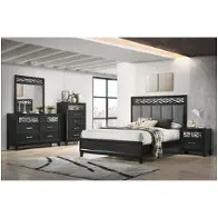 B1655-315 New Classic Furniture Obsidian Bedroom Furniture Bed