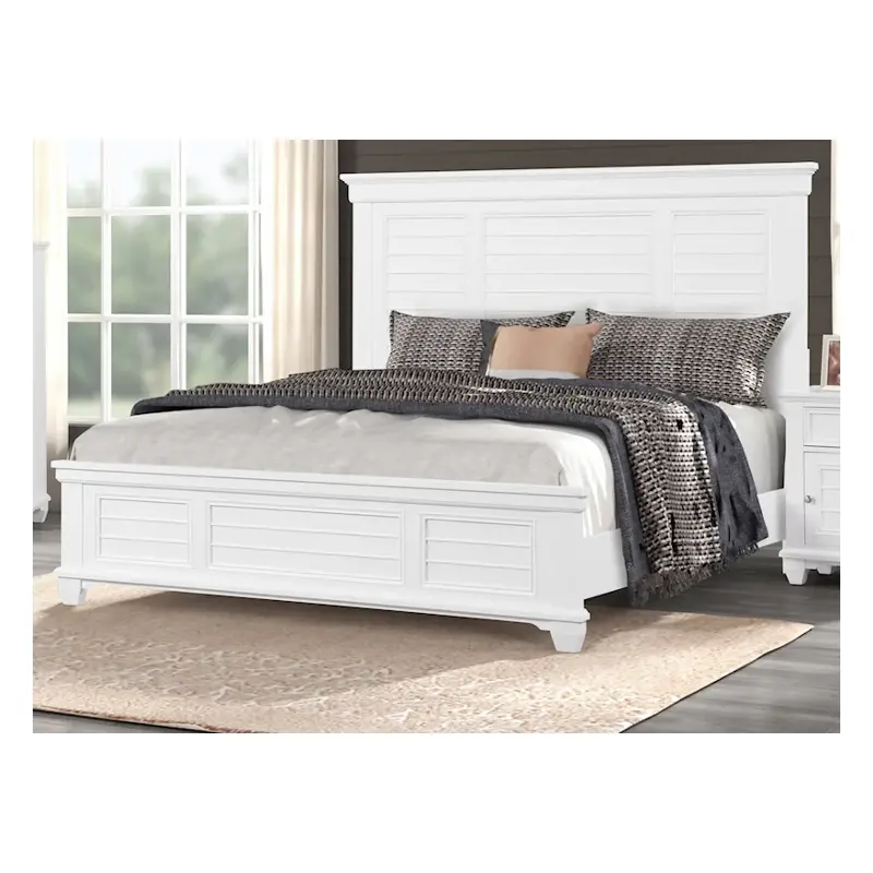 B2118-310 New Classic Furniture Queen Bed - White