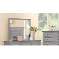 B2118g-060 New Classic Furniture Jamestown - Grey Bedroom Furniture Mirror