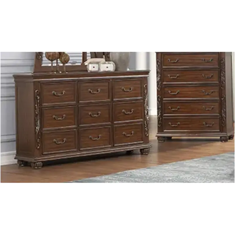 B5007-050 New Classic Furniture Vienna Bedroom Furniture Dresser