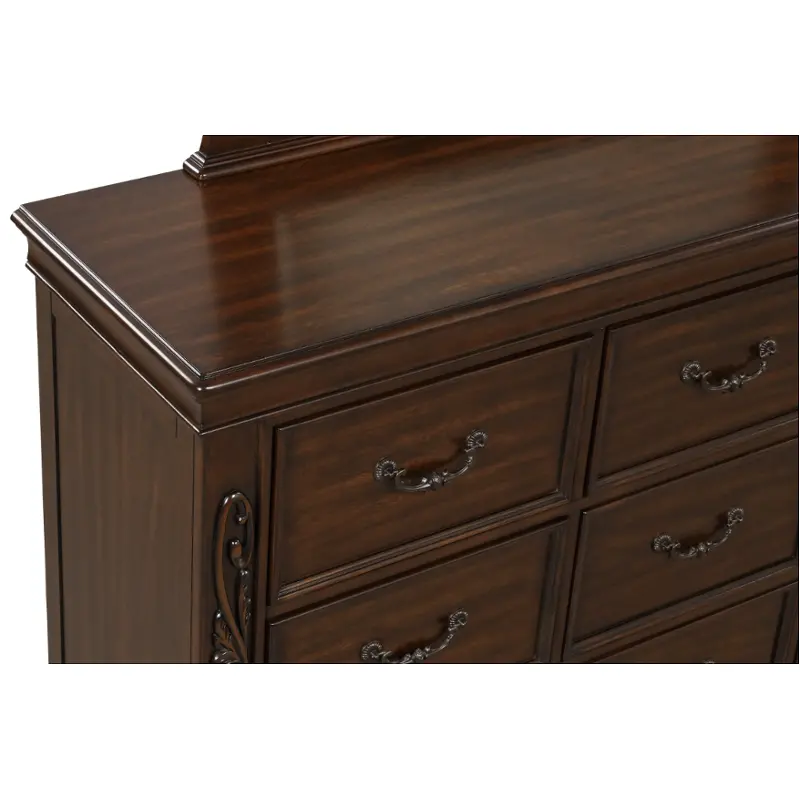 white christmas dresses Classic Traditional 1Pc Dresser Of 11 Drawers Cherry Finish Formal Bedroom  Furniture Carving Wood Design Cherry Bedroom Ornate Traditional,Traditional main image 0