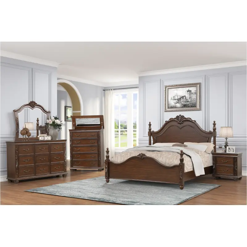B5007-110 New Classic Furniture Vienna Bedroom Furniture Bed