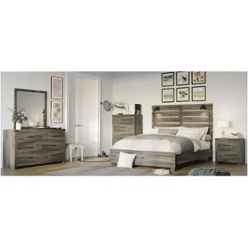 B6303-115 New Classic Furniture Misty Lodge Bedroom Furniture Bed