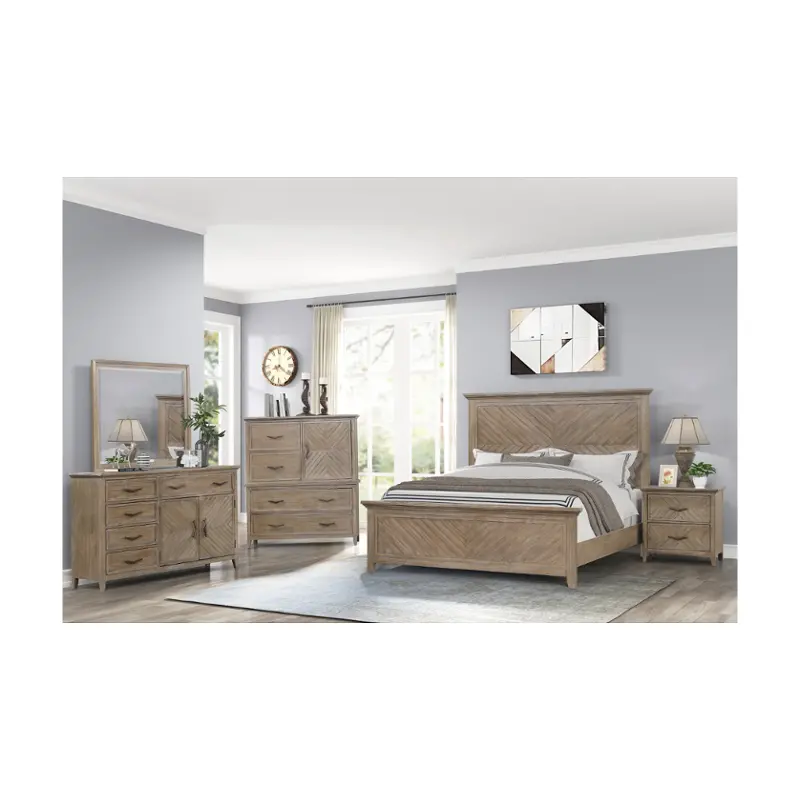 B6428-310 New Classic Furniture Tybee Bedroom Furniture Bed