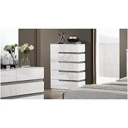 B69-070 New Classic Furniture Paradox - White Bedroom Furniture Chest
