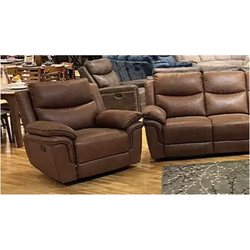 U5985-13-brn New Classic Furniture Ryland Living Room Furniture Recliner