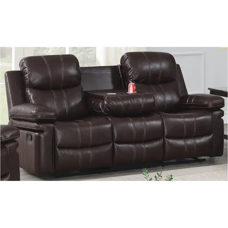U6023-30p1-brn New Classic Furniture Kellen Living Room Furniture Sofa