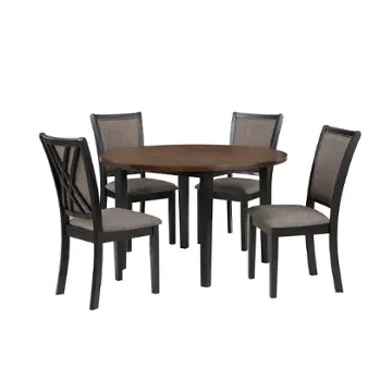 D4832b-48s-rnd New Classic Furniture Potomac Dining Room Furniture Dining Table