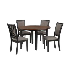 D4832b-48s-rnd New Classic Furniture Potomac Dining Room Furniture Dining Table