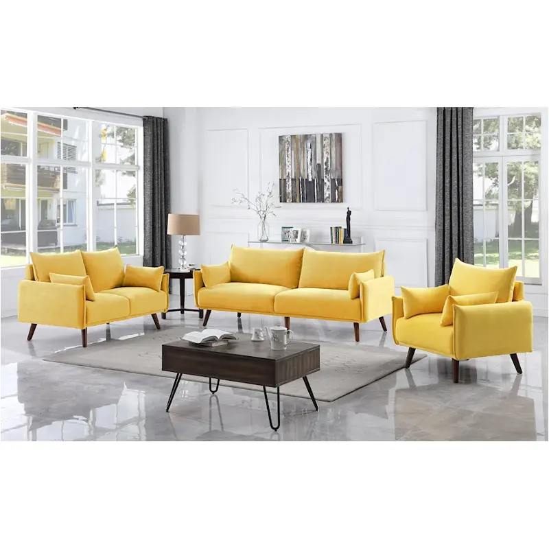 U882-30-ylw New Classic Furniture Reeves Living Room Furniture Sofa