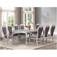D2404-10 New Classic Furniture Argento Dining Room Furniture Dining Table