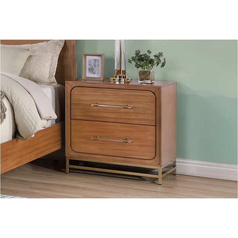 B5117-040 New Classic Furniture Silhouette Bedroom Furniture Nightstand