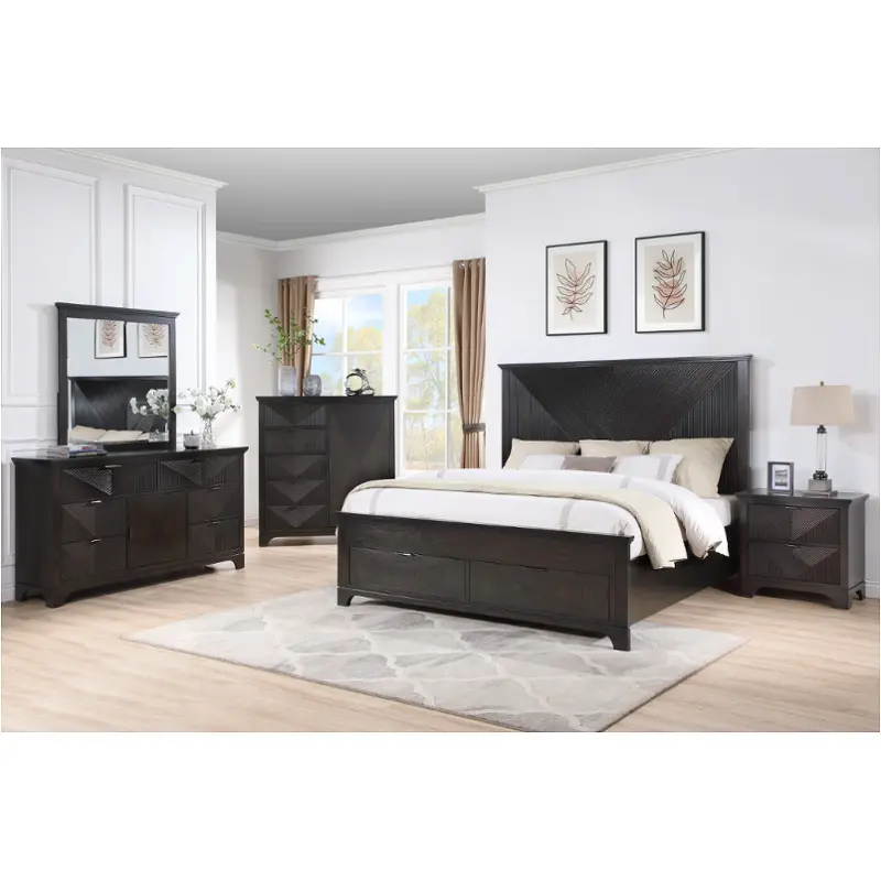 B5115-110 New Classic Furniture Seneca Falls Bedroom Furniture Bed