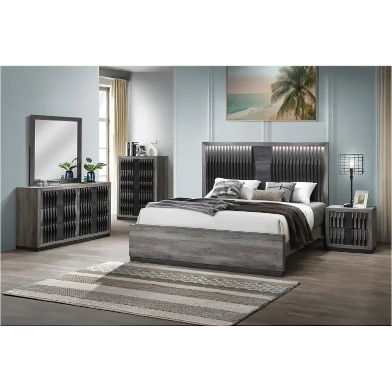 B2304-110-120-230 New Classic Furniture Rhythm Bedroom Furniture Bed