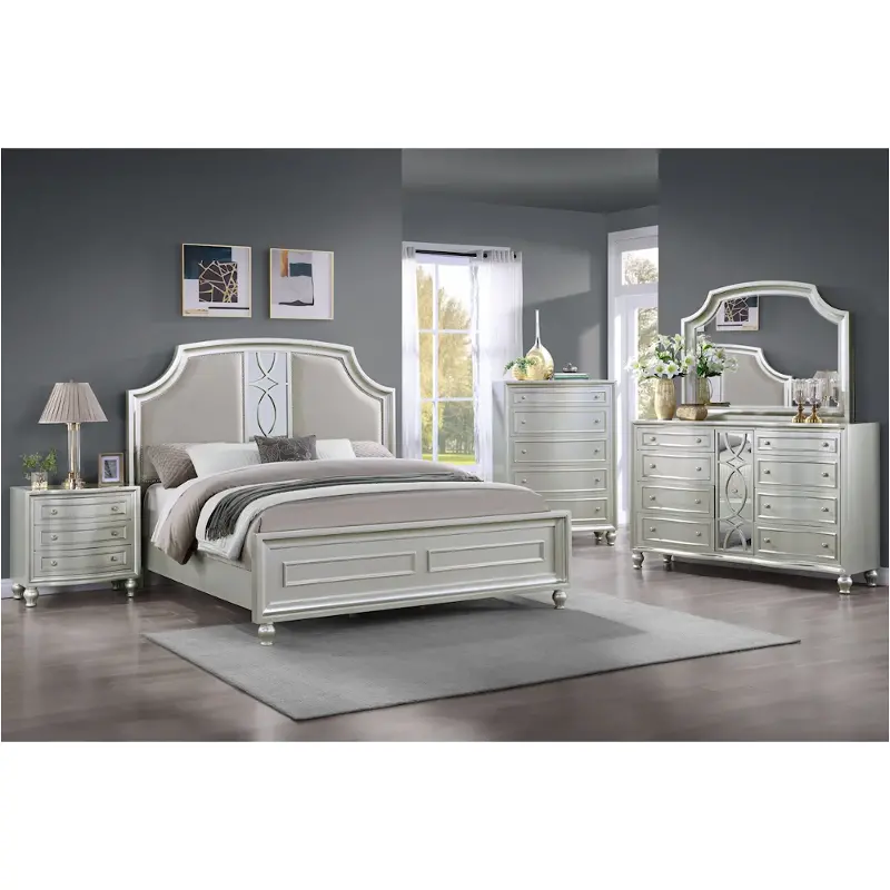 B4627-110 New Classic Furniture Reflections Bedroom Furniture Bed