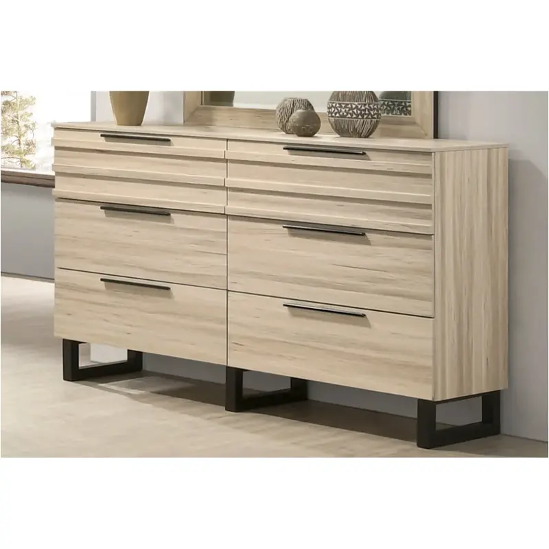 B1423-050 New Classic Furniture Novak Bedroom Furniture Dresser