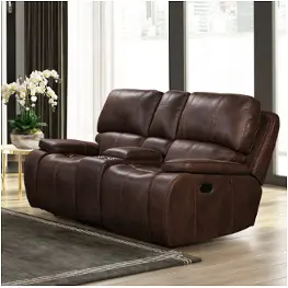 U093-25-brn New Classic Furniture Brookings Living Room Furniture Loveseat
