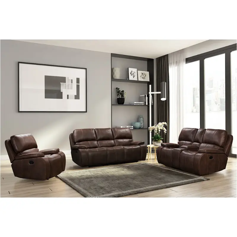 U093-13-brn New Classic Furniture Brookings Living Room Furniture Recliner
