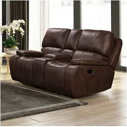 U093-25p2-brn New Classic Furniture Brookings Living Room Furniture Loveseat