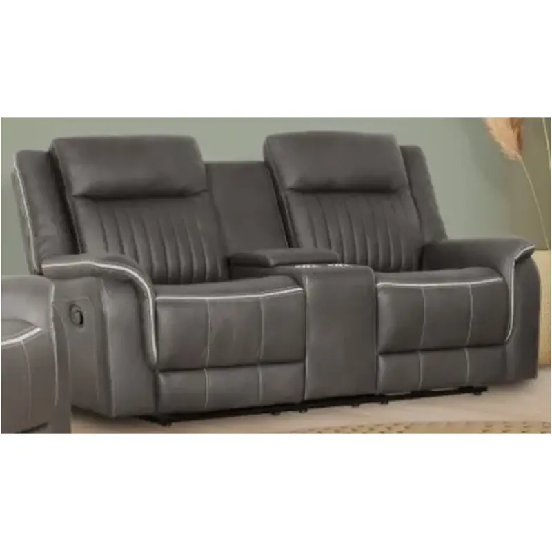 U2506-25-gry New Classic Furniture Enzo Living Room Furniture Loveseat