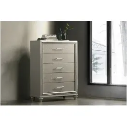 B2210-070 New Classic Furniture Lumina - Silver Bedroom Furniture Chest