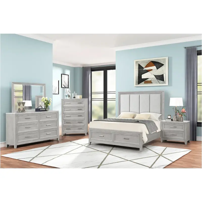 B2442-310 New Classic Furniture Fiona Bedroom Furniture Bed