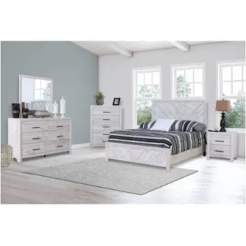 B3314-215 New Classic Furniture Biscayne Bedroom Furniture Bed