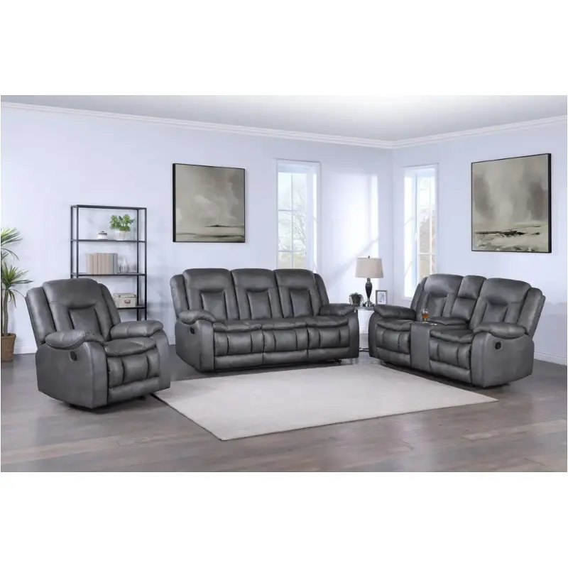 U2505-13-dgy New Classic Furniture Morello Living Room Furniture Recliner