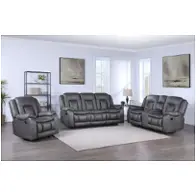 U2505-13-dgy New Classic Furniture Morello Living Room Furniture Recliner