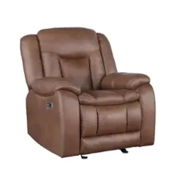 U2505-13p1-brw New Classic Furniture Morello Living Room Furniture Recliner
