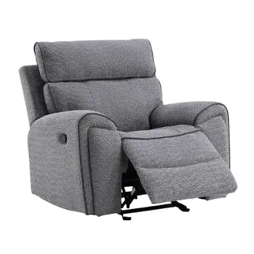 U2552-13-gry New Classic Furniture Omni Living Room Furniture Recliner