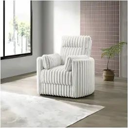 U5482-18-wht New Classic Furniture Embrace Living Room Furniture Accent Chair