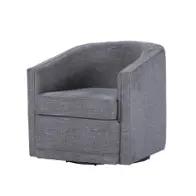 U1045-12-dgy New Classic Furniture Poppy Accent Furniture Accent Chair