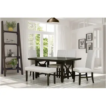 D1802-10 New Classic Furniture Julius Dining Room Furniture Dining Table