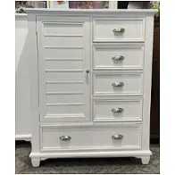 B2118-075 New Classic Furniture Jamestown - White Bedroom Furniture Chest