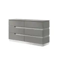 B69g-050 New Classic Furniture Paradox - Gray Bedroom Furniture Dresser