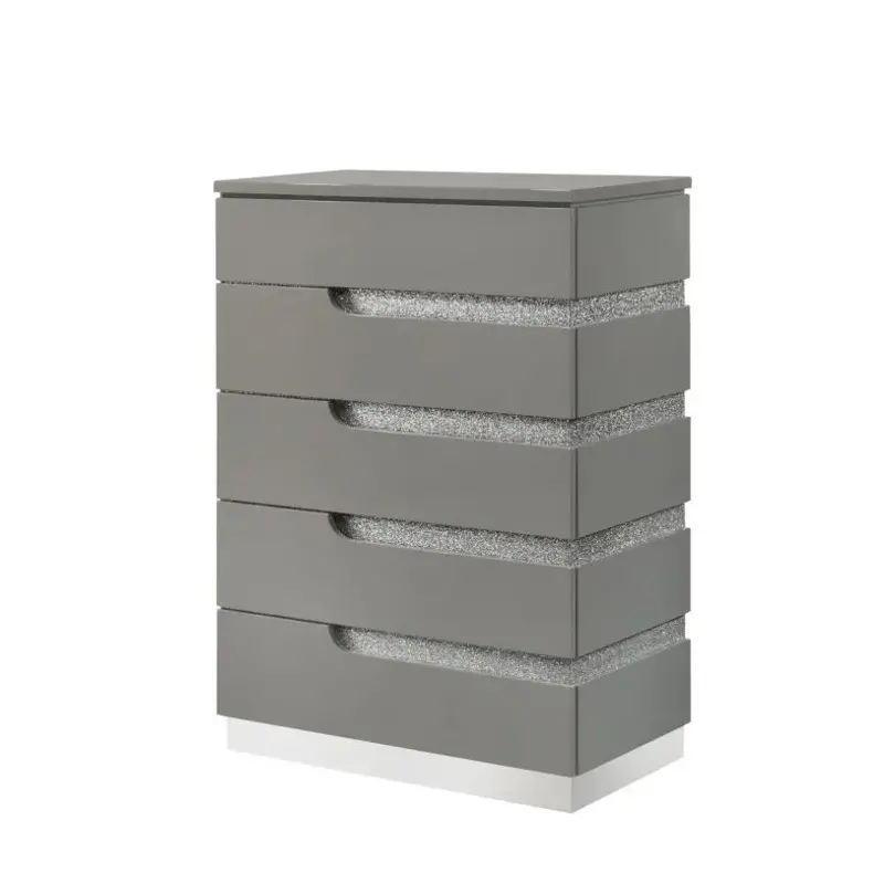 B69g-070 New Classic Furniture Paradox - Gray Bedroom Furniture Chest