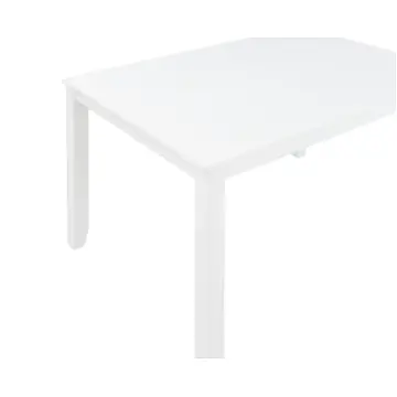 D5030-50s-wht New Classic Furniture Trellis Dining Room Furniture Dining Table