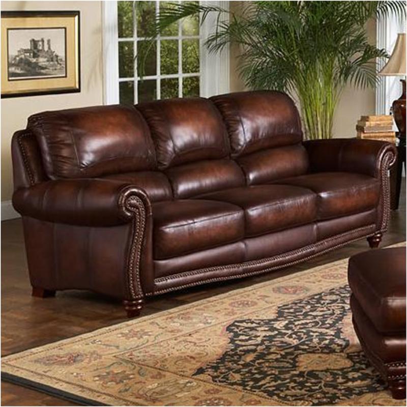 S9922-032952 Leather Italia Presidential-james Living Room Furniture Sofa