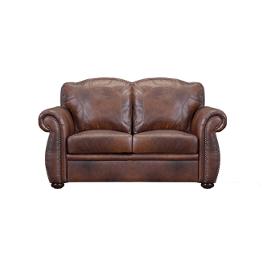 1444-6110-0204234 Leather Italia Arizona Living Room Furniture Loveseat