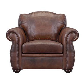 1444-6110-0104234 Leather Italia Arizona Living Room Furniture Living Room Chair