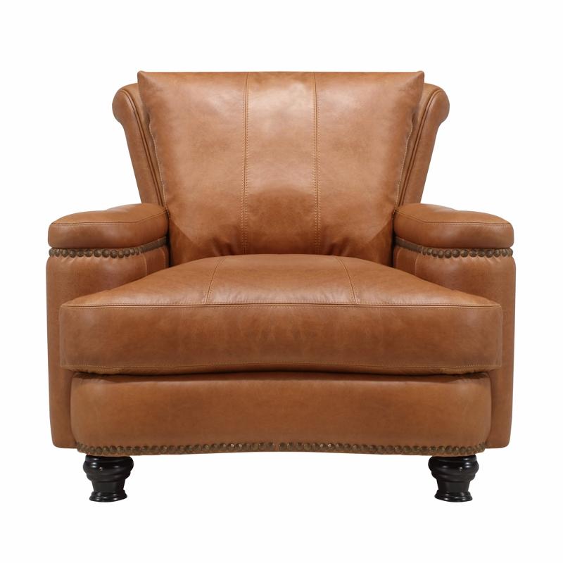 2493-011540 Leather Italia Georgetowne Living Room Furniture Living Room Chair