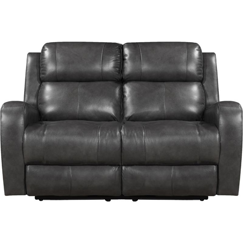 1555-e71317-02177066lv Leather Italia Cortana Living Room Furniture Loveseat