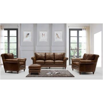 1669-2239-035507 Leather Italia Butler Living Room Furniture Sofa