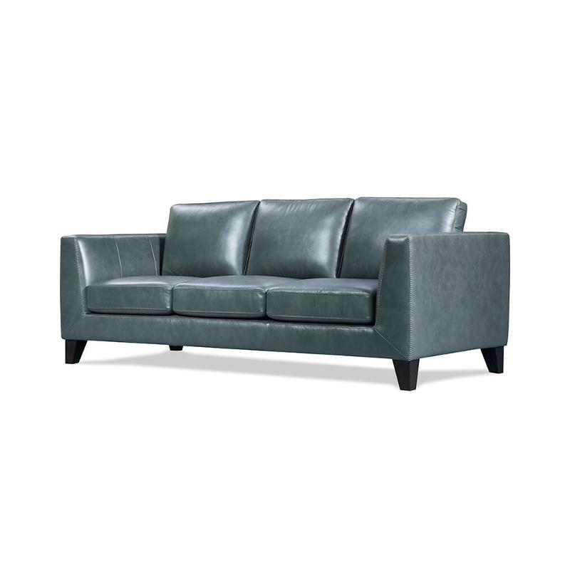 1444-6760-03181 Leather Italia Chicago Living Room Furniture Sofa