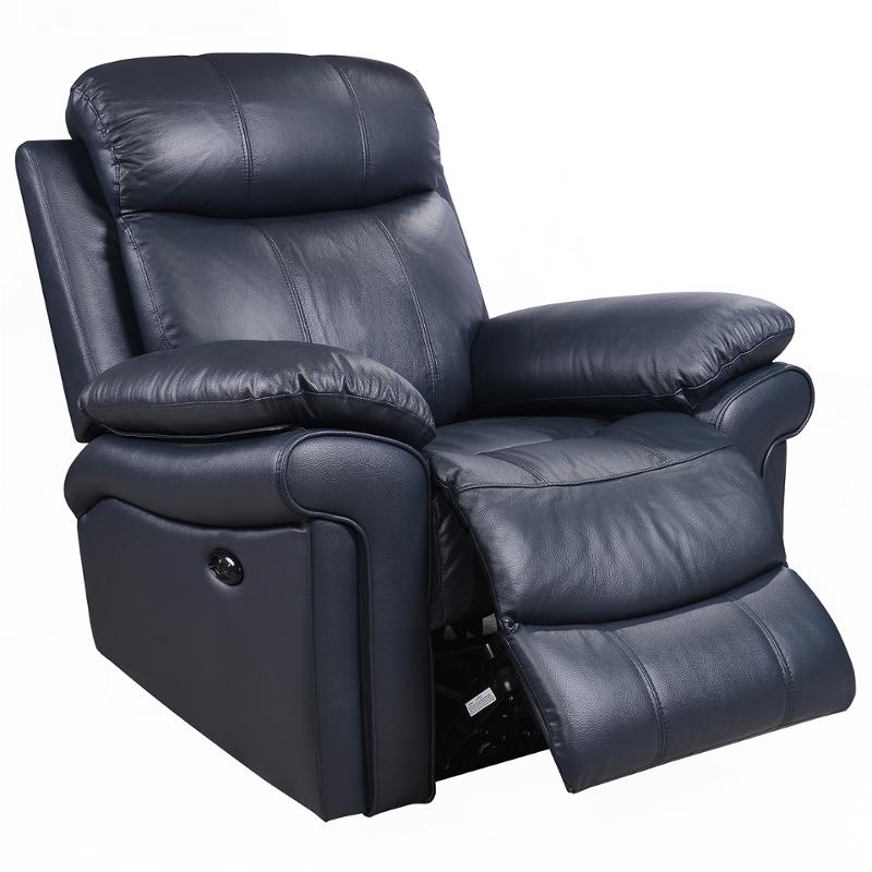 1555-e2117-011041lv Leather Italia Joplin - Blue Living Room Furniture Living Room Chair