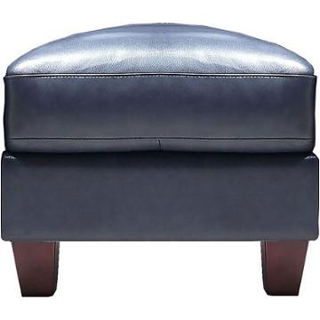 1669-6529-00177147 Leather Italia Traverse Living Room Furniture Ottoman