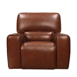 1669-eh9049g-018540lv Leather Italia Broadway Living Room Furniture Recliner