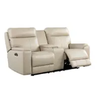 1444-eh310c-021001lv Leather Italia Bryant Living Room Furniture Loveseat