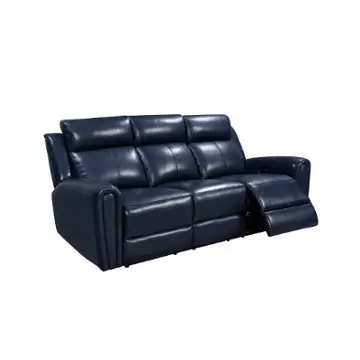 1712-e3215-037378lv Leather Italia Jonathan-blue Living Room Furniture Sofa